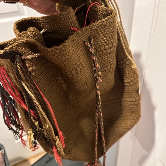 Wayuu bag - brown and light pink - Picture 5 of 13